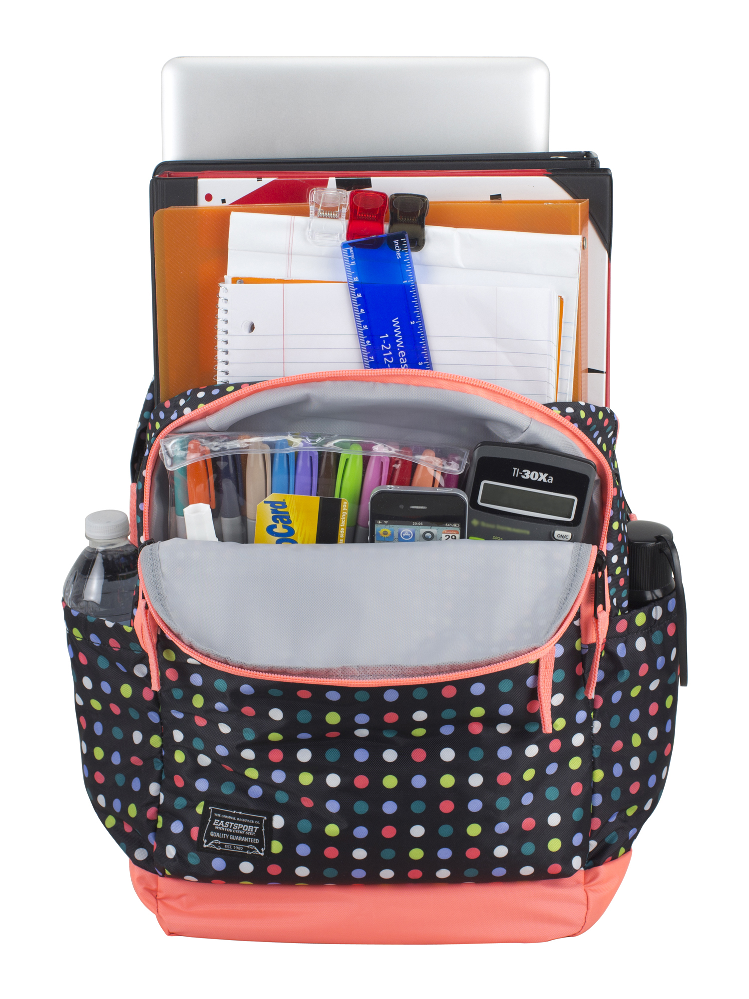 Emma Girl's Student Backpack with Computer Pocket - image 4 of 6