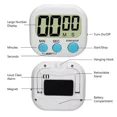 thumbnail image 2 of 2Pcs Digital Kitchen Timer For Cooking Big Digits Loud Alarm Magnetic Cook Timer, 2 of 6