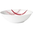 thumbnail image 4 of Vajilla de Porcelana Moderna 24 piezas para 8 personas, Colección Lines Color Rojo con Caja de Regalo, 4 of 4