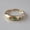 Rose Plated, variant on Trio Emerald Engagement Ring, Diamond Starburst Ring, 925 Sterling Silver Gold Plated Ring, Handmade Jewelry, Mini Dome Ring, Wedding Gift for Her