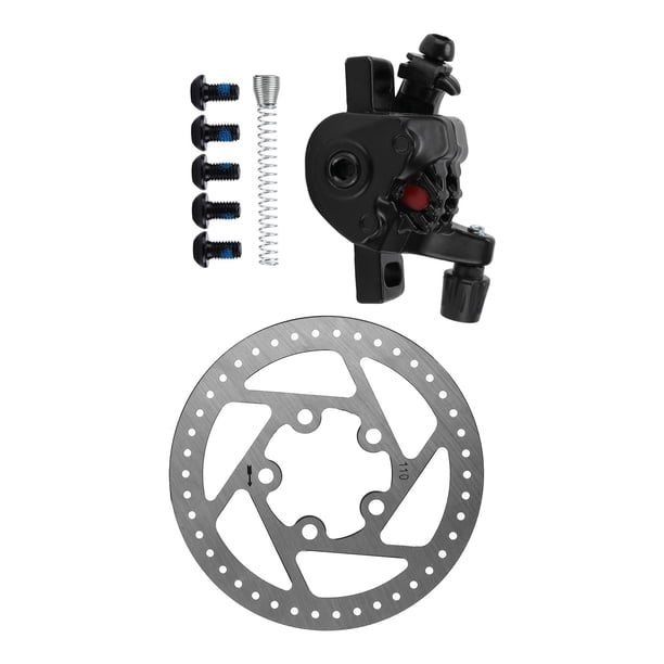 Kit De Freno De Rueda De Disco, Resistencia Al Desgaste Alta Resistencia Buena Disipación De Calor Juego De Frenos De Disco Para BMX Para Bicicleta De Montaña Para Bicicleta De