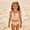 Beige, variant on DuoJiaJ Girls Swimwear For Toddlers And Kids – Strappy Top With Solid Beach Dress Tankini Style Two Piece Swim Outfit For Girls Girls Bathing Suits Two Piece,3-4 Years