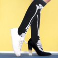 thumbnail image 5 of 4 Pairs Copper Compression Socks for Women & Men Circulation 15-20 mmhg - Better Blood Flow, Swelling, Best Support for Medical, Running, Nursing, 5 of 7