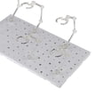 thumbnail image 3 of TISHITA Plastic Action Figure Display Holder Support with 6Pcs Clips Bracket for 1/144 White 30x15x10cm, 3 of 4