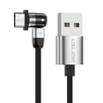 thumbnail image 1 of Cable USB de Carga Magnética 360180 Sunnimix Tipo-C Plateado 0.5m, 1 of 7