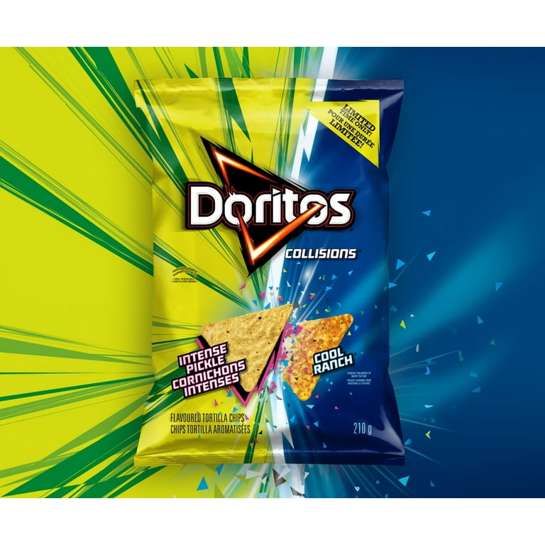 Doritos Collisions Intense Pickle & Cool Ranch Flavored Tortilla