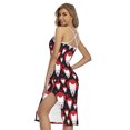 thumbnail image 2 of Halloween Scary Clown Pattern Printed Cross Back Cami Dress, Halloween Decorative Fashion Summer Maxi Sexy Casual Dress For Women, 2 of 4