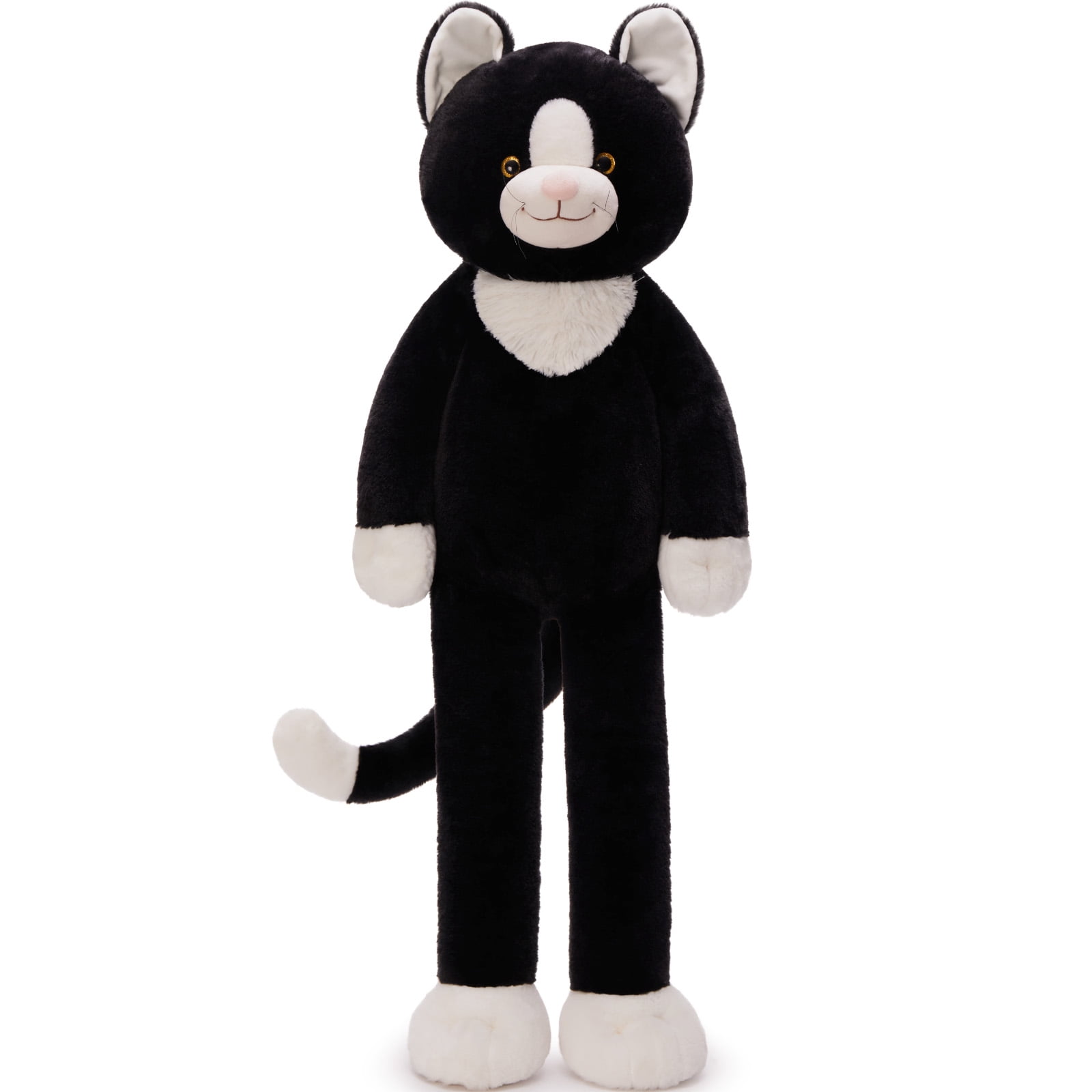 MaoGoLan 39'' Weighted Cat Stuffed Animal Giant Stuffed Cat Body Pillow Plush Toy