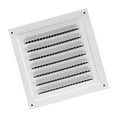 thumbnail image 4 of deevoka Air Vent Louver Cover Air Return Grill Bathroom Rvs House Ventilation Grille White, 4 of 9