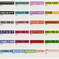 thumbnail image 1 of 750 Pieces 2 x 3 Inch Extra Large Home Moving Packing Labels Stickers Color Coded Home Moving Box Labels Packing Box Fragile Stickers for Moving Supplies Packing Stickers, 25 Models, 1 of 7