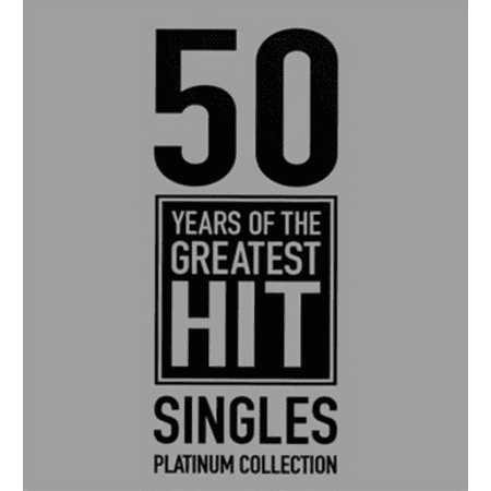 Various Artists 50 Years of the Greatest Hit Singles: Platinum Collection (CD) Album