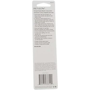 Revlon Compact Emery Board 10 Ea (Pack Of 2)