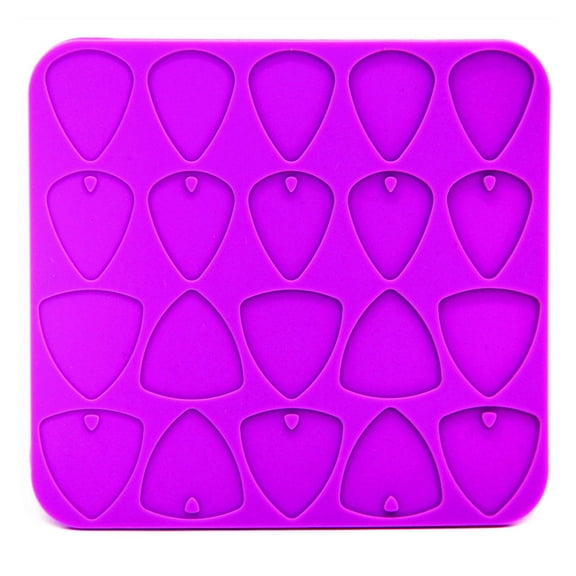 Universal Guitar Picks Resin Mold Silicone Guitar Plectrums Resin Casting Mold DIY Guitar Thumb Finger Picks Mold Tools
