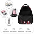 thumbnail image 3 of Bigfoot and American Flag Travel Laptop Backpack Durable Computer Bag Daypack for Men Women, 3 of 6