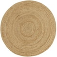 thumbnail image 5 of Nourison Natural Jute Coastal, Nautical & Beach Natural 3' x Round Area Rug (3 Round), 5 of 8
