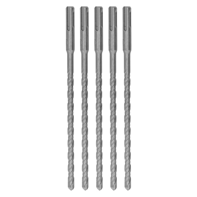 Broca para martillo perforador, 5 piezas Brocas de impacto Broca con punta de carburo Broca de impacto con punta de carburo Meticulosamente diseñada NikouMX herramienta