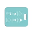 thumbnail image 1 of Tablero plegable para ropa, resistente al desgaste, carpeta de ropa impermeable con agujero de anillo, almacenamiento de ropa, buena dureza para Almacenamiento y organización del hogar Cian claro Bewildely HA024165-01, 1 of 6