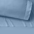 thumbnail image 6 of California Design Den 500 Thread Count King Pillow Case, Soft & Silky 100% Cotton Sateen - Denim Blue, 6 of 6