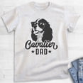 thumbnail image 2 of Cavalier Dad, Unisex Men's Shirt, Cavalier King Charles Spaniel, Cavalier Owner, Funny Dog Dad Gift, Heather Ash, X-Large, 2 of 6
