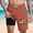 A434 Orange, variant on Scenic Beach Sunset Print Board Shorts for Men High Performance Swim Trunks Moisture-Wicking Pool Bottoms Double Layer Comfort Holidaywear