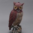 thumbnail image 1 of Simulación Decoración de jardín Búho Artesanía Adorno Estatuas Protector Cola Estatua repelente de aves búho, 1 of 7