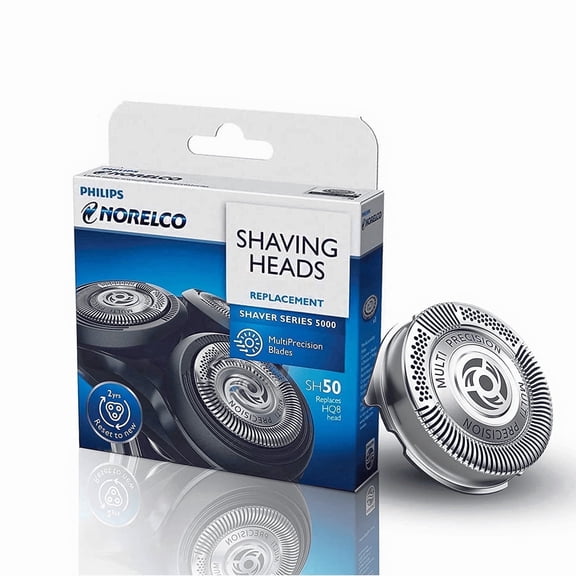 SH50 Replacement Heads Compatible for Philips Shaver Series 5000 Electric Shaver, Pack of 3