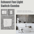 thumbnail image 4 of Tuya Smart Home Zigbee Remote Control Switch - Versatile Voice-Activated Light Switch with Timer, 90-250VAC Compatible, White Design, 1-Way Operation, Ideal for Modern Homes, 4 of 7