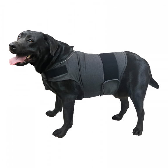 TELOLY Dog Anxiety Relief Jacket, Calming Vest for Separation, Thunderstorm, Travel, Fireworks, Vet Visits