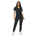 thumbnail image 1 of MONARCH UNIFORMS Ensemble de Jogging Extensible Ajusté pour Femmes avec Haut à Enfiler, 1 of 5