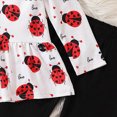 thumbnail image 4 of yboeqw Kids Girl Clothes Set Long Sleeve Top Shirt Cute Legging Pants Outfit 2 Piece Outwear Clothes,Size 6-7 Years, 4 of 7