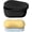 Black, variant on Travel Soap Case, Silicone Leakproof Soap Container with Lid, Portable Bar Soap Holder with Drainage Layer for Traveling, Soap Dish for Bathroom, Shower, Gym, School, Camping, Vacation (1 Pcs, Cyan)