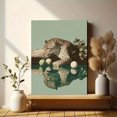 thumbnail image 6 of Qisvanset Leopard And Billiard Balls Canvas Print 15.75x11.81 Inches, 6 of 8