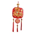 thumbnail image 2 of HILABEE Chinese New Year Hanging Decorations ,2024 Sign ,Happy New Year Tassel Pendants,Traditional Characters Large, 2 of 8