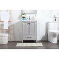 thumbnail image 2 of Elegant Decor Irene 24" Zinc Alloy and MDF Single Bathroom Vanity in Gray, 2 of 5