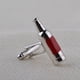 thumbnail image 4 of Guardurnaity 3 pares de elegantes gemelos franceses para hombre, ideales para amantes del vino tinto. Gemelos con forma de botella de vino tinto. Accesorios de disfraces, 4 of 6