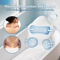 thumbnail image 4 of Almohada de baño Poemland Luxury, gruesa y de cuerpo entero para bañera, 4 of 8