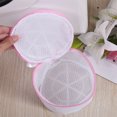 thumbnail image 4 of Wosthever Zipped Mesh Laundry Bags Lingerie Basket T-shirt Home Bag Washing Organizer Care Special Supplies Zipper Anti-deformation Type2 NO2, 4 of 6