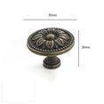 thumbnail image 1 of 5pcs Armoire Quincaillerie Bouton Rond Tiroir Rond Poignée de Cuisine Quincaillerie, 1 of 1