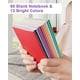 thumbnail image 1 of Cuadernos bocetos A6 a granel, 60 pqt. 4.25x5.5. Coloridos, págs. en blanco. Libretas sin líneas niños, memo. 30h/60 pág, 1 of 2