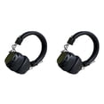 thumbnail image 1 of 2X Auriculares para MAJOR IV Auriculares InaláMbricos Bluetooth Luminosos MicróFono MultifuncióN de Graves Pesados, Negro, 1 of 5