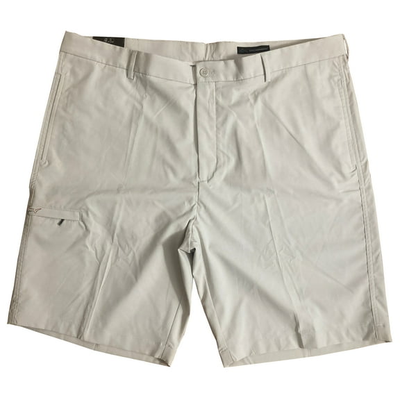 Greg Norman Men's "Performance By Design" Premium Shorts (White Khaki, SIZE: 42)
