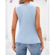 thumbnail image 3 of Chaleco BTFBM Blazer de verano sin mangas para mujer azul claro XXL, 3 of 6