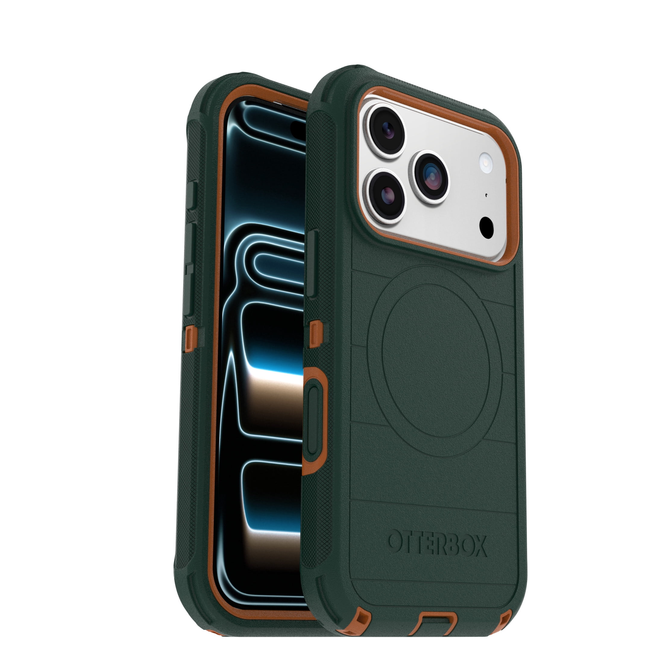 OtterBox Defender Series Pro Case with MagSafe and Camera Control for Apple iPhone 17 Pro - Green