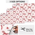 thumbnail image 2 of Dish Drying Mat, Valentine Love Heart Bowknot 18x16inch Absorbent Coffee Mat,Non-slip Rubber Backed,Easy Clean,Hide Stain Kitchen Pad for Kitchen Counter,Coffee Bar,Sink, 2 of 6