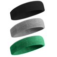 thumbnail image 1 of BEAcE Bandas para el sudor Diadema deportiva para hombres y mujeres - Banda para el sudor de tela de rizo de algodón atlético que absorbe la humedad para tenis, baloncesto, correr, gimnasio, hacer eje, 1 of 5