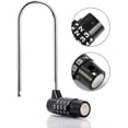 thumbnail image 4 of Master Lock Combination Padlock Digital Password Padlock 4 Digit Combination Lock For Gym, School, Work Lockers, Fences, Hasps, Sheds, Tool Boxes, 4 of 5
