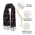 thumbnail image 3 of Shawl Wraps for Women - paris Eiffel Tower Oversized Fall Winter Fashion Blanket Scarf for Women, 3 of 6