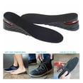 thumbnail image 4 of Plantillas de altura ajustables Zapatos deportivos Pies Tacón de talón Absorción de golpes Trimmable 27 cm Largos PVC hombres Mujer Pedimagen 7 cm, 1 par seitruly OD003616-03, 4 of 7