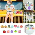 thumbnail image 2 of XIEULQP Welcome to Classroom Front Door Decoration Sign, Seasonal Door Sign - Interchangeable Wooden Plaque for Classroom/Home, DIY Wall Decor for Holidays & Back-to-School, 2 of 6