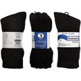 thumbnail image 2 of SOCKS'NBULK Mens Diabetic Neuropathy Edema Socks, Cotton Crew, Ankle Medical Sock, Size 10-13, 2 of 7